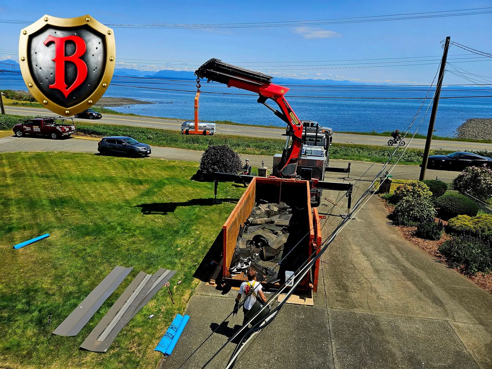 Commercial flat roofing BC