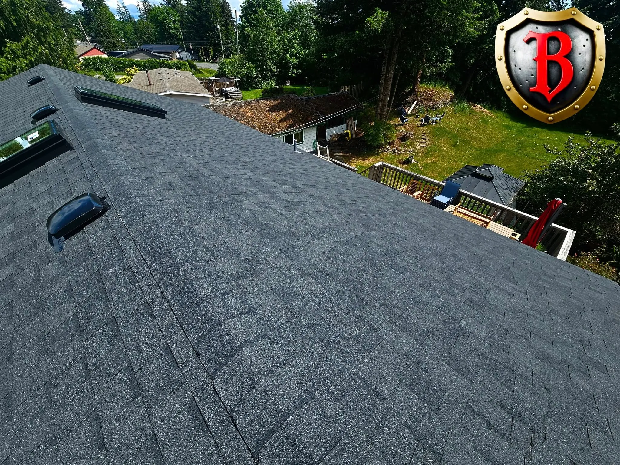 Standing seam metal roof installation